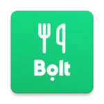 bolt restaurant android application logo